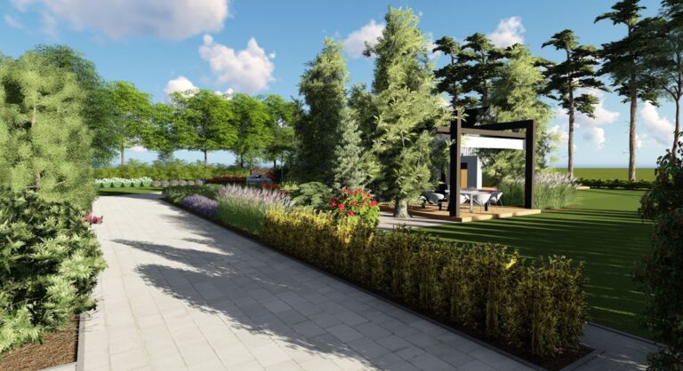Ogród prywatny Warszawa